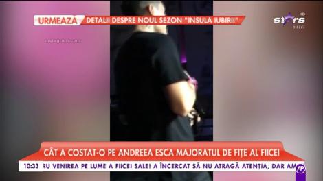 Alexia, fiica Andreei Esca, cel mai tare, dar şi cel mai scump majorat