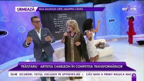 Mihai Trăistariu, provocare inedită în platoul „Agenția VIP”. Artistul cameleon a intrat în competiția transformărilor