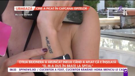 Otilia Bilionera a aruncat inelul când a aflat că e înșelată: "Relația cu Sinan a fost una foarte frumoasă"