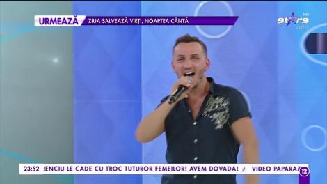 Mihai Trăistariu cântă piesa „La mare, la soare”