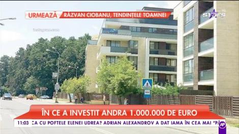Andra, vilă de 1.000.000 de euro, totul pentru confortul familiei