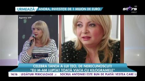Celebra Tanța a lui Teo, de nerecunoscut! A slăbit 25 de kilograme: ”Cei mai mulți dintre noi mâncăm emoțional”