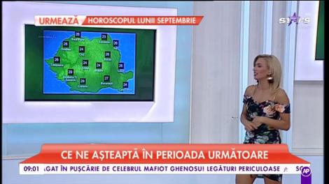 Meteo 06 Septembrie 2018. Încă ne bucurăm de temperaturi ridicate în termometre