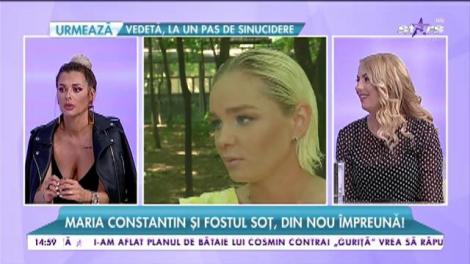 Maria Constantin și fostul soț, din nou împreună!