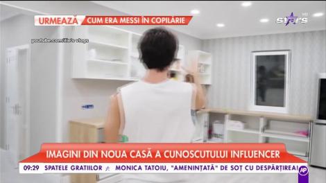 Vloggerul Ilie și-a reconstruit casa arsă