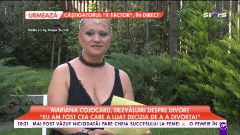 Mariana Cojocaru, dezvăluiri despre divorț: ”Eu am fost cea care a luat decizia”