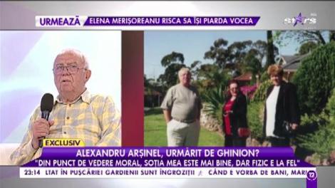 Alexandru Arșinel, urmărit de ghinion peste tot. Ce se întâmplă acum, cu soția artistului
