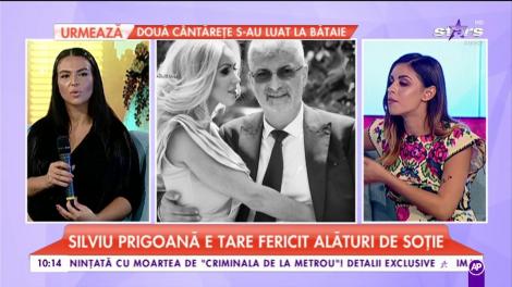 Silviu Prigoană e tare fericit alături de soția sa, Mihaela