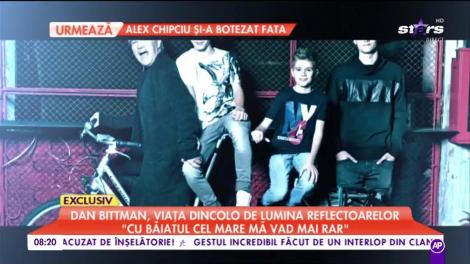 Dan Bittman, dincolo de lumina reflectoarelor: ”Sunt mândru de băieții mei”