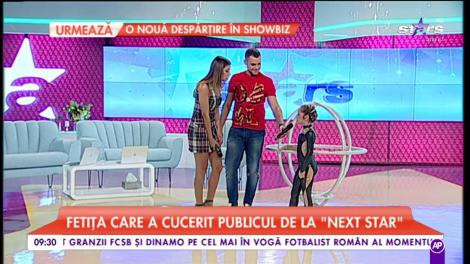 Bianca Purice, fetița care a cucerit publicul de la "Next Star", număr senzațional de contorsionism la Star Matinal