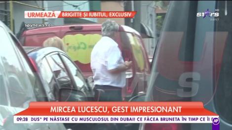 Mircea Luceascu, gest impresionant. A oferit o sumă mare de bani unui om al străzii