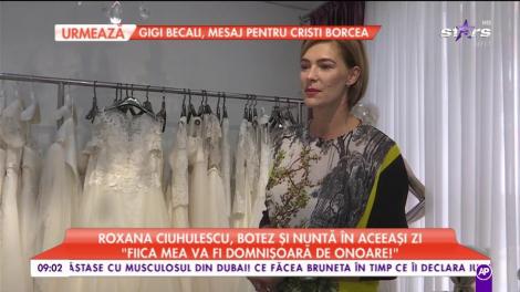 Roxana Ciuhulescu, botez și nuntă în aceeași zi: „Nu dorm noaptea de emoții”