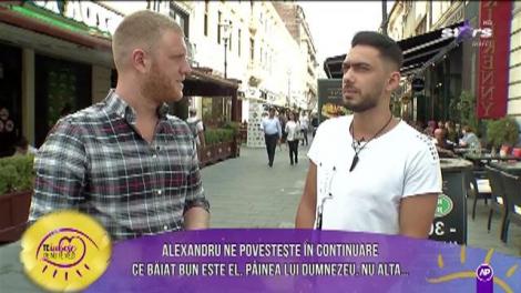 Alexandru își dorește o femeie bogată lângă el: "Să știe să producă bani"