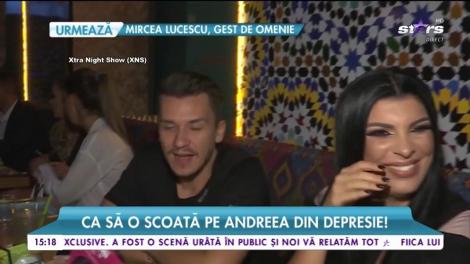 Tonciu pofteşte, soţul plăteşte! Câţi bani îi sar din buzunare lui Deni ca să o scoată pe Andreea din depresie