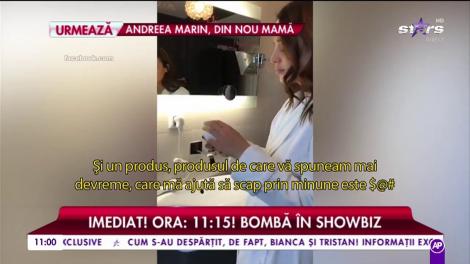 Iată ce trucuri de frumuseţe are Andreea Raicu