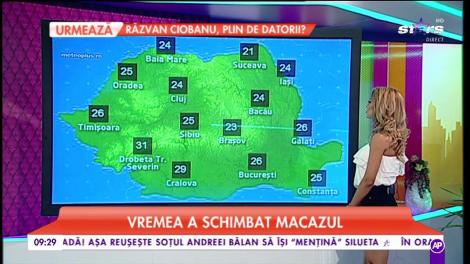 Se schimbă vremea! Prognoza meteo