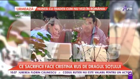 Cristina Rus, visul oricărui bărbat. Ce sacrificii face artista de dragul soțului