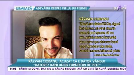 Răzvan Ciobanu, acuzat că este dator vândut! Celebrul designer spune adevărul despre situația lui financiară