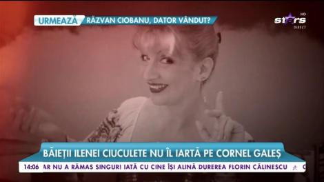 Copiii Ilenei Ciuculete nu îl iartă pe Cornel Galeș! Lupta pentru avere e la cote maxime