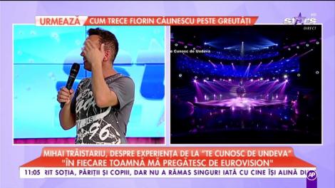 Mihai Trăistariu, concurent în noul sezon „Te cunosc de undeva!”: „Este foarte greu, dar inedit”