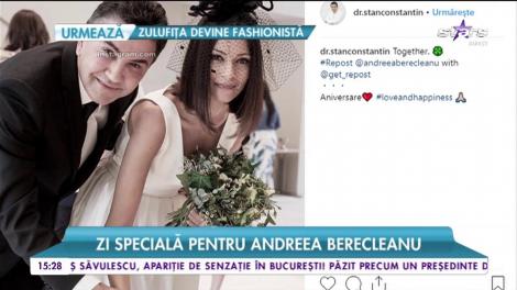 Zi specială pentru Andreea Berecleanu. Ce a făcut frumoasa prezentatoare la doi ani de la nuntă