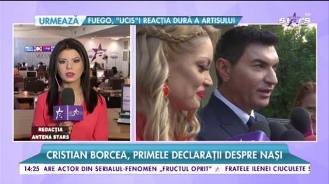 Cristi Borcea, primele declarații despre nașii lui de cununie. „Sunt singurii pe care ni i-am dorit de la început”