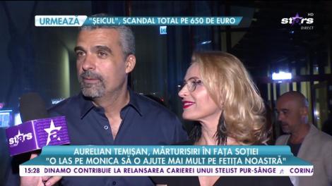 Aurelian Temişan, mărturisiri în fața soției. Ce face artistul ca să aibă o familie fericită