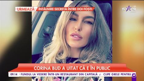 Corina Bud, surprinsă în ipostaze inedite într-un centru comercial