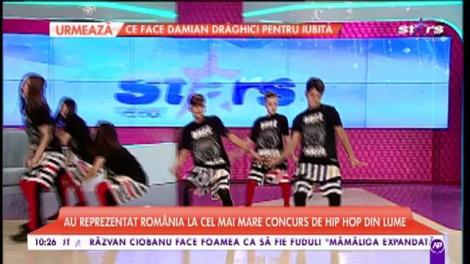 Copiii lui Piticu de la Simplu, spectacol în platoul Star Matinal