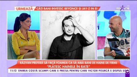 Răzvan Ciobanu face foamea ca să fie fudul! „Plătesc hainele în rate”