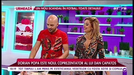 Dorian Popa este noul coprezentator al lui Dan Capatos