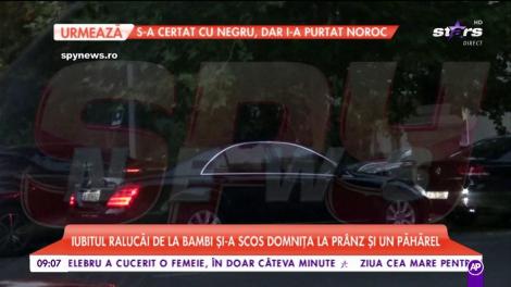 Iubitul Ralucăi de la Bambi și-a scos domnița la prânz și la un păhărel de vin