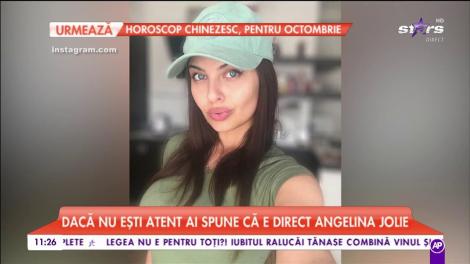 Risha este cea mai cunoscută sosie a celebrei actrițe Angelina Jolie