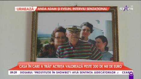 Fiica adoptivă a Stelei Popescu s-a mutat în vila artistei