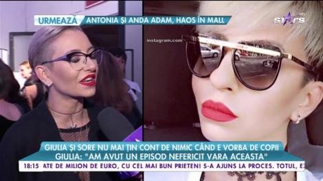 Giulia şi Sore nu mai țin cont de nimic când vine vorba de copii