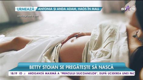 Betty Stoian, fiica lui Florin Salam, se pregătește să nască!