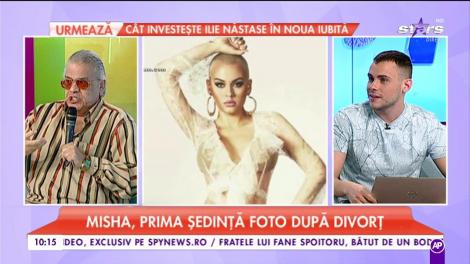 Misha, prima şedinţă foto după divorţ!
