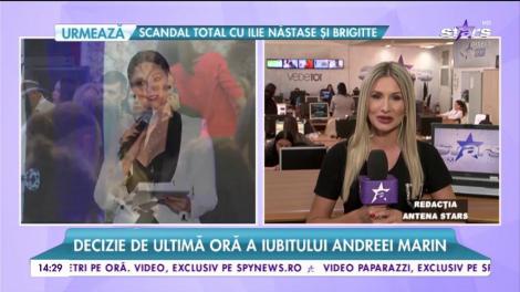 Relaţia Andreei Marin trece la nivelul următor. Iubitul ei se mută în ţară