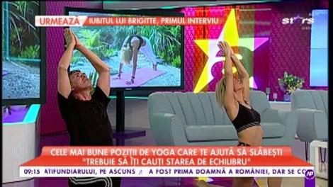 Cele mai bune poziţii de yoga care te ajută să slăbeşti