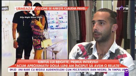 Primul interviu cu iubitul lui Brigitte! Florin: "A fost sinceră cu mine!"