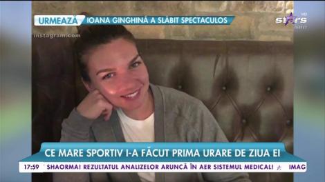 Simona Halep a împlinit 27 de ani. Campioana este sărbătorită de echipa sa la Beijing