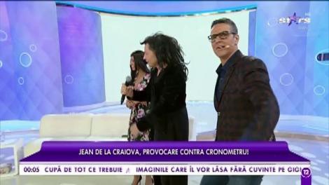 Jean de la Craiova, provocare contra cronometru! Artistul se transformă în cele mai cunoscute dive din România