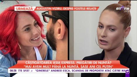Raluka, câştigătoarea Asia Express, pregătiri de nună?