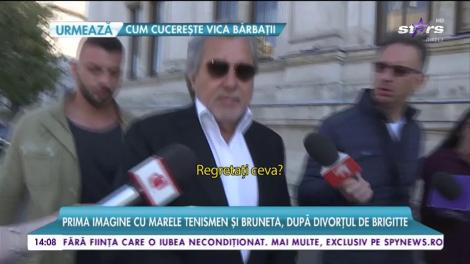 Prima fotografie oficială cu Ilie Năstase şi noua lui iubită!