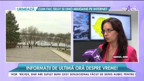 Vremea se răcește și mai tare! Vin ploi torențiale și ninsori