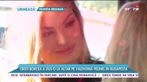 Cristi Borcea și Valentina Pelinel, nuntă la cel mai elegant restaurant din Budapesta