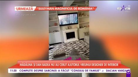 Dan Badea şi soţia lui, Mădălina, şi-au amenajat, în sfârşit, casa visurilor. Imagini din cuibuşorul de nebunii al celor doi