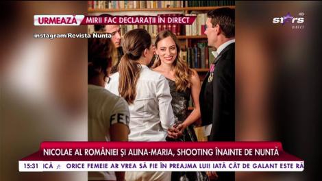 Nicole al României și Alina-Maria, shooting-ul foto pentru nuntă