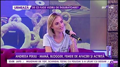 Andreea Perju - mamă, actriţă şi femeie de afaceri! Reuşeşte să le îmbine pe toate cu brio