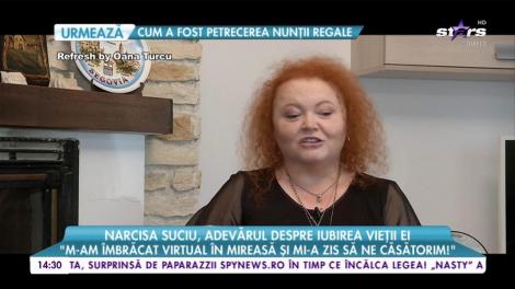 Narcisa Suciu, adevărul despre iubirea vieții ei: "L-am cunoscut pe soțul meu pe un joc online"
